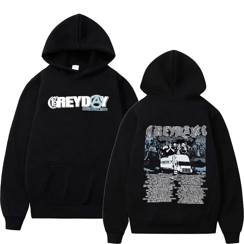 Punk Suicideboys Grey Day 2023 Tour Hoodie Men's Vintage Gothic Pullover Sweatshirt Hip Hop Fashion Oversized Hooded Streetwear
Punk Suicideboys Grey Day 2023 Tour Hoodie Men's Vintage Gothic Pullover Sweatshirt Hip Hop Fashion Oversized Hooded Streetwear