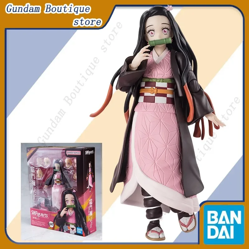 Bandai Genuine SHF Demon Slayer Kamado Nezuko Anime Action Figure Collectible Joints Movable Model Toys Ornaments Gift Children
Bandai Genuine SHF Demon Slayer Kamado Nezuko Anime Action Figure Collectible Joints Movable Model Toys Ornaments Gift Children