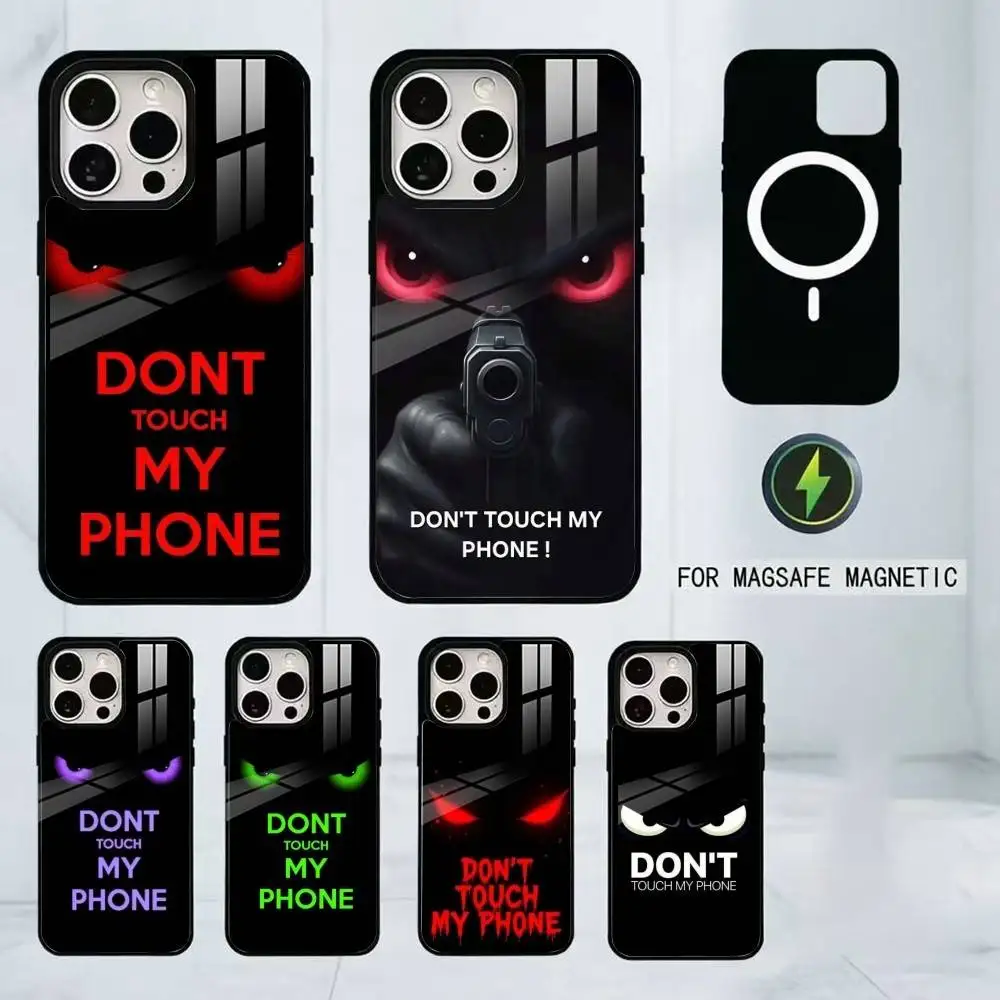 Emojis Dont Touch My Phone Phone Case For iPhone17,16,15,14,13,12,11 Plus,Pro Magnetic with Magsafe Wireless Charging
Emojis Dont Touch My Phone Phone Case For iPhone17,16,15,14,13,12,11 Plus,Pro Magnetic with Magsafe Wireless Charging