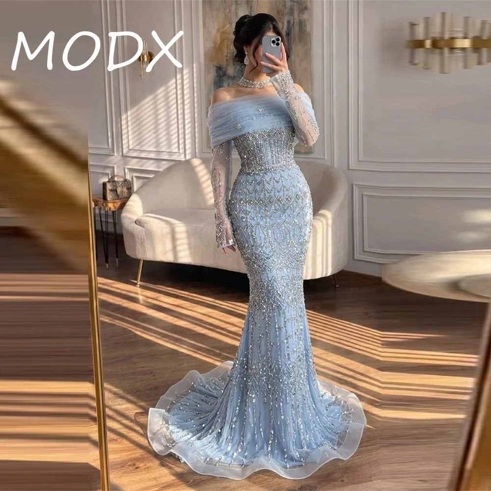 MODX Elegant Mermaid Formal Evening Dresses For Women Strapelss Floor Length Prom Birthday Party Occasion Customized
MODX Elegant Mermaid Formal Evening Dresses For Women Strapelss Floor Length Prom Birthday Party Occasion Customized