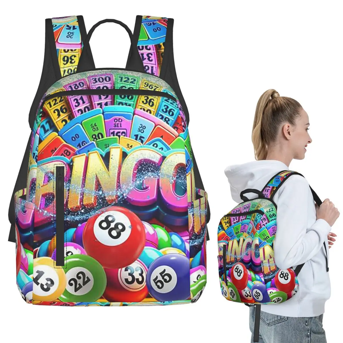 Best Play Bingo Game For Bingo Players Backpack Student BookBag Children School Bag Computer Shoulder Bags Men Women
Best Play Bingo Game For Bingo Players Backpack Student BookBag Children School Bag Computer Shoulder Bags Men Women