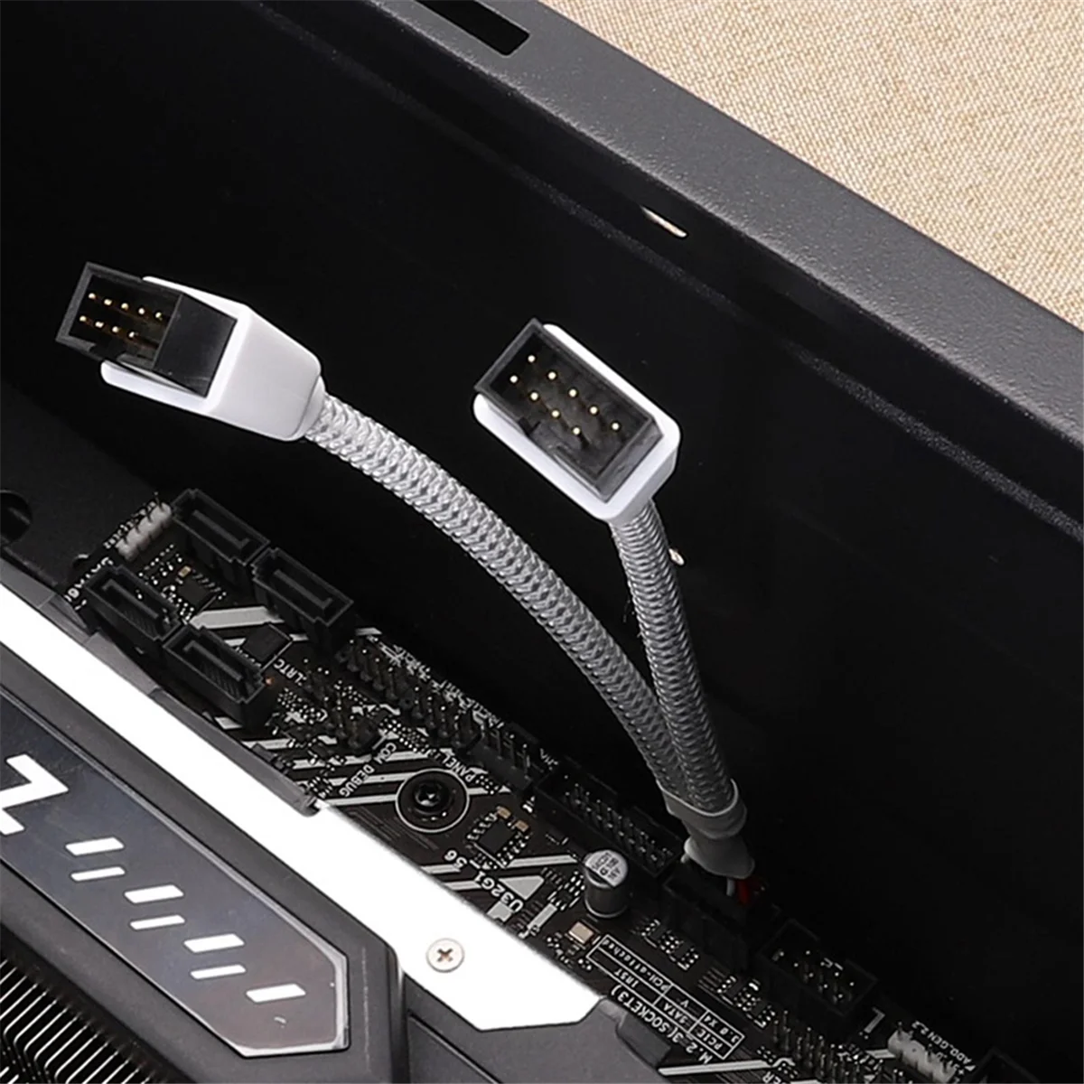 A67I 2 шт. Компьютерная материнская плата USB 2.0 9-контактный двойной 9-контактный удлинительный кабель Y-разветвитель аудио HD удлинительный кабель белый
A67I 2 шт. Компьютерная материнская плата USB 2.0 9-контактный двойной 9-контактный удлинительный кабель Y-разветвитель аудио HD удлинительный кабель белый