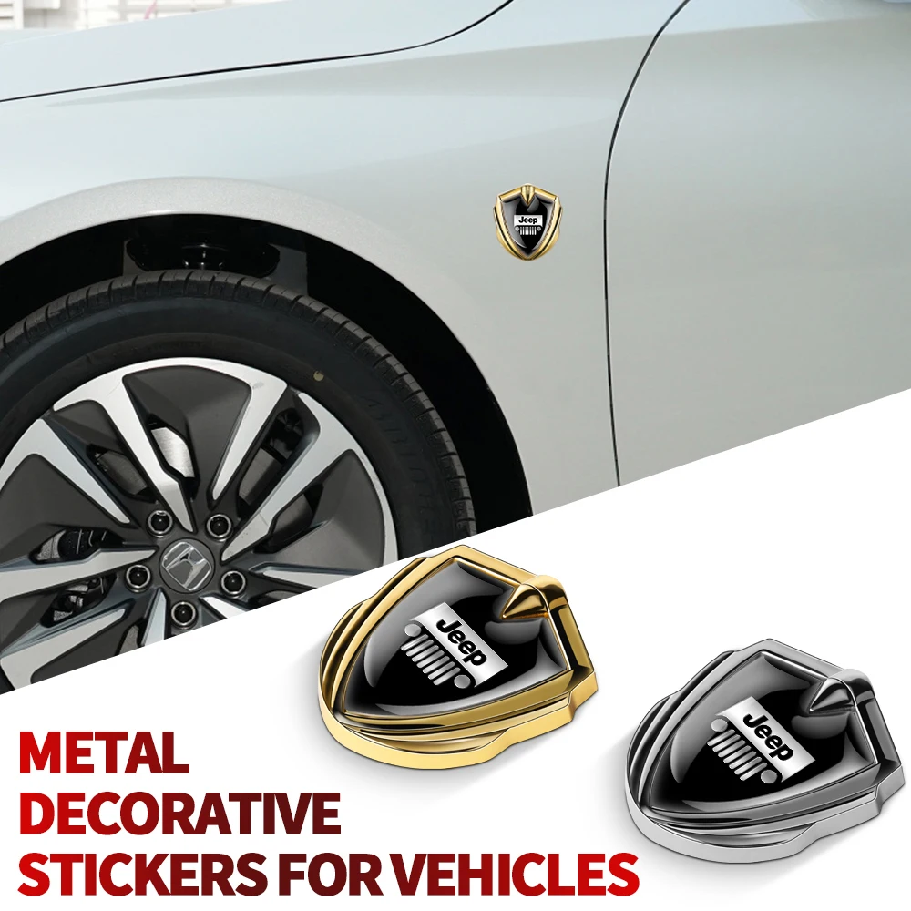 3D Car Emblem Metal Stickers Fender Window Decoration Decal For JEEP Wrangler GrandCherokee Renegade Compass Patriot Accessories
3D Car Emblem Metal Stickers Fender Window Decoration Decal For JEEP Wrangler GrandCherokee Renegade Compass Patriot Accessories