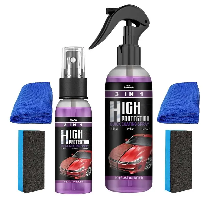 3 In 1 High Protection Quick Ceramic Coating Spray Car Coating Wax Polishing Spray Plastic Refresh Fast Fine Scratch Repair
3 In 1 High Protection Quick Ceramic Coating Spray Car Coating Wax Polishing Spray Plastic Refresh Fast Fine Scratch Repair