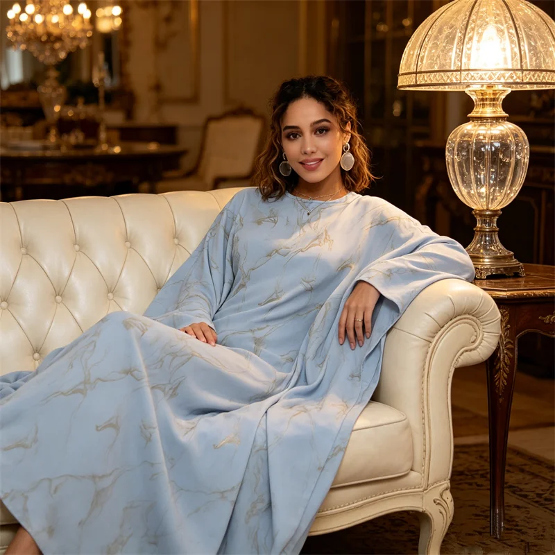 Butterfly Sleeve Ramadan Eid Long Dress Inside Belt Party Gown Dubai Turkey Kaftan Islam Clothing Women Muslim Robe Kebaya Abaya
Butterfly Sleeve Ramadan Eid Long Dress Inside Belt Party Gown Dubai Turkey Kaftan Islam Clothing Women Muslim Robe Kebaya Abaya