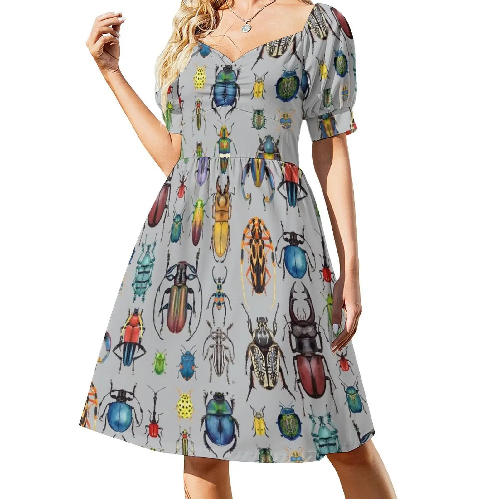 Beetle Collection Short Sleeved Dress african dresses for woman Dance dresses wedding dresses for parties Long dress woman Dress
Beetle Collection Short Sleeved Dress african dresses for woman Dance dresses wedding dresses for parties Long dress woman Dress