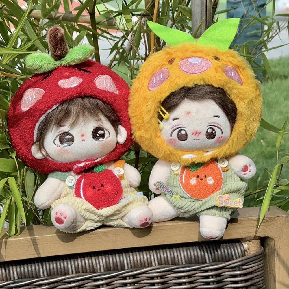 Fruit Hat 20cm Cotton Doll Clothes Strap Pants Orange Doll Clothes Outfit Suit Peach Doll Dress Up Set Children's Gift
Fruit Hat 20cm Cotton Doll Clothes Strap Pants Orange Doll Clothes Outfit Suit Peach Doll Dress Up Set Children's Gift