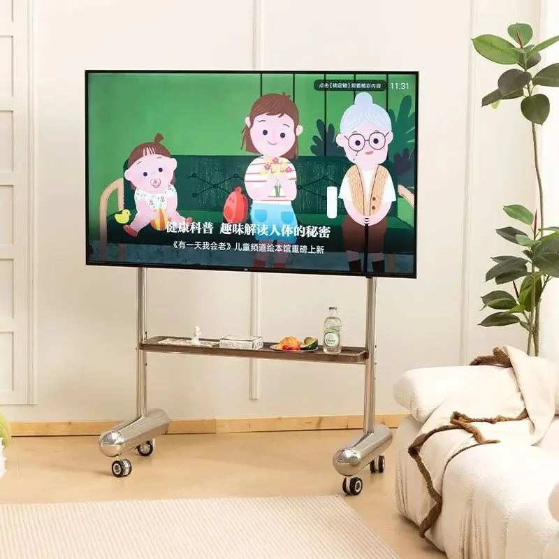 Nordic TV Stands TV Floor Bracket Living Room Bedroom Stainless Steel Art Mobile Simple Hanger 30-100 Inch TV Home Furniture
Nordic TV Stands TV Floor Bracket Living Room Bedroom Stainless Steel Art Mobile Simple Hanger 30-100 Inch TV Home Furniture