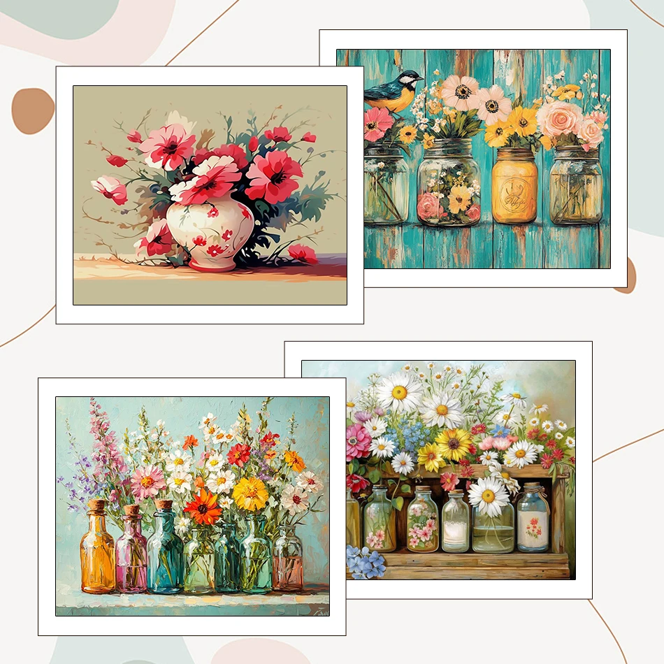 RUOPOTY Painting By Numbers Draw Flowers 40X50cm Diy Set Color Markers Artwork Watercolor Drawing On Canvas Gift Decoration Home
RUOPOTY Painting By Numbers Draw Flowers 40X50cm Diy Set Color Markers Artwork Watercolor Drawing On Canvas Gift Decoration Home