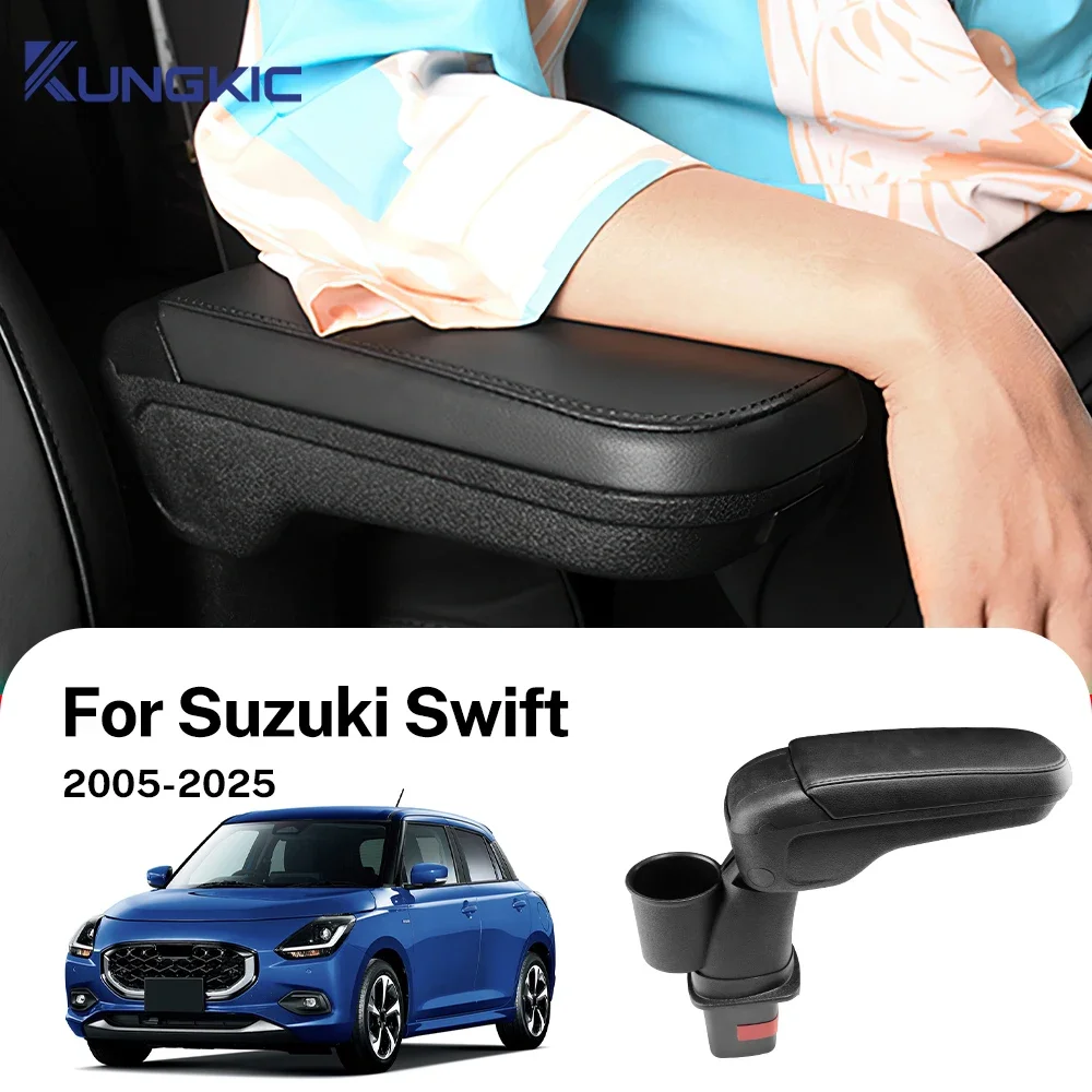 For Suzuki Swift Armrest Box For Suzuki Swift Car Armrest Car Accessories Interior details storage Box Retrofit parts 2005-2025
For Suzuki Swift Armrest Box For Suzuki Swift Car Armrest Car Accessories Interior details storage Box Retrofit parts 2005-2025