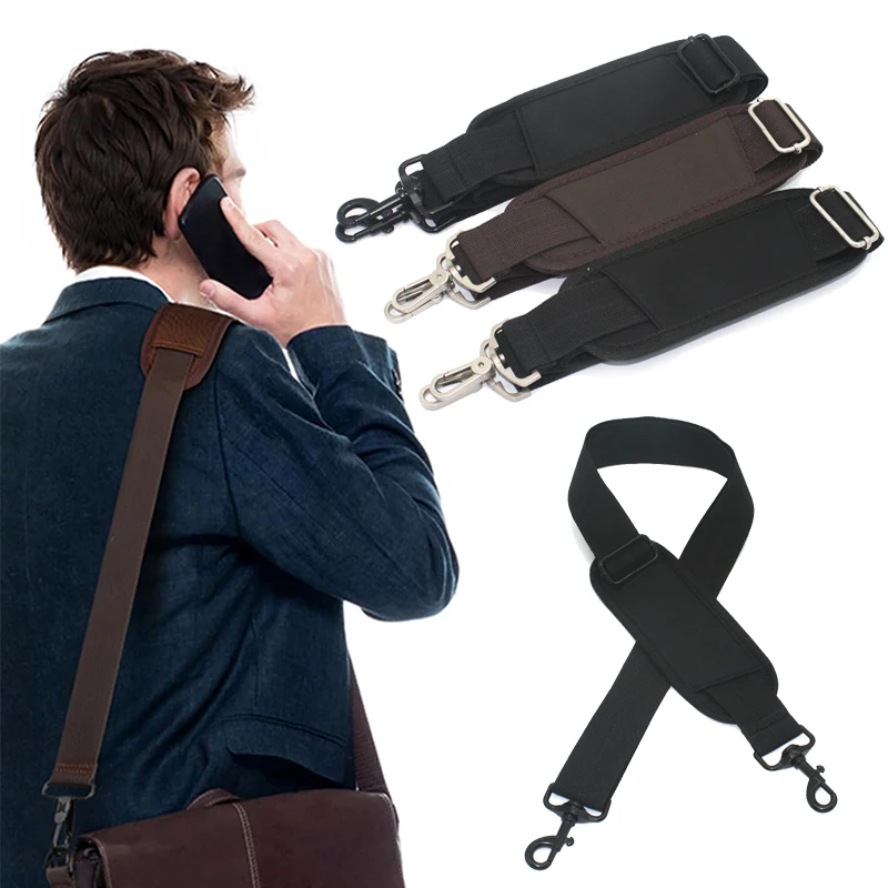 3.8cm Wide Nylon Shoulder Straps Adjustable Bag Strap Non-Slip Pad with Metal Hook Replacement Belt for Briefcase Bags Laptop
3.8cm Wide Nylon Shoulder Straps Adjustable Bag Strap Non-Slip Pad with Metal Hook Replacement Belt for Briefcase Bags Laptop