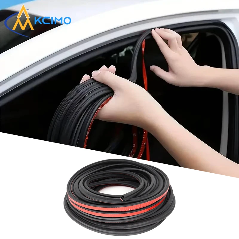 Kcimo Rubber Auto Door Seal Strips Double Layer Weatherproof Trim Sound Insulation for Car Trunk Door Interior Accessories
Kcimo Rubber Auto Door Seal Strips Double Layer Weatherproof Trim Sound Insulation for Car Trunk Door Interior Accessories