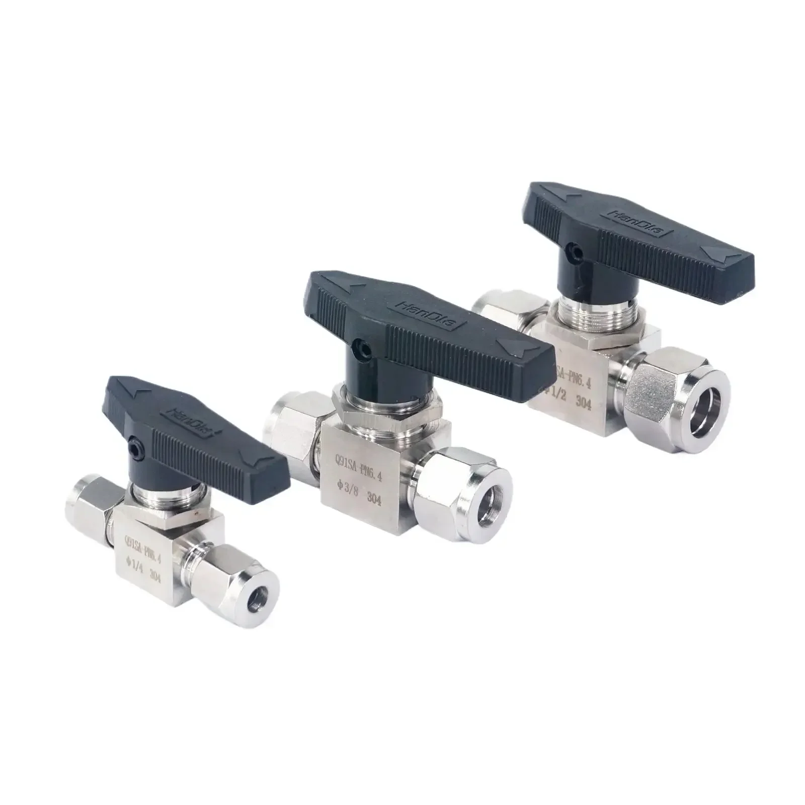 Fit Tube O.D 3/4/6/8/10/12/14/16/18/20mm 1/8" 1/4" 3/8" 1/2" 1" 304 Stainless Compression Fitting Shut off Ball Valve PN 6.4
Fit Tube O.D 3/4/6/8/10/12/14/16/18/20mm 1/8" 1/4" 3/8" 1/2" 1" 304 Stainless Compression Fitting Shut off Ball Valve PN 6.4