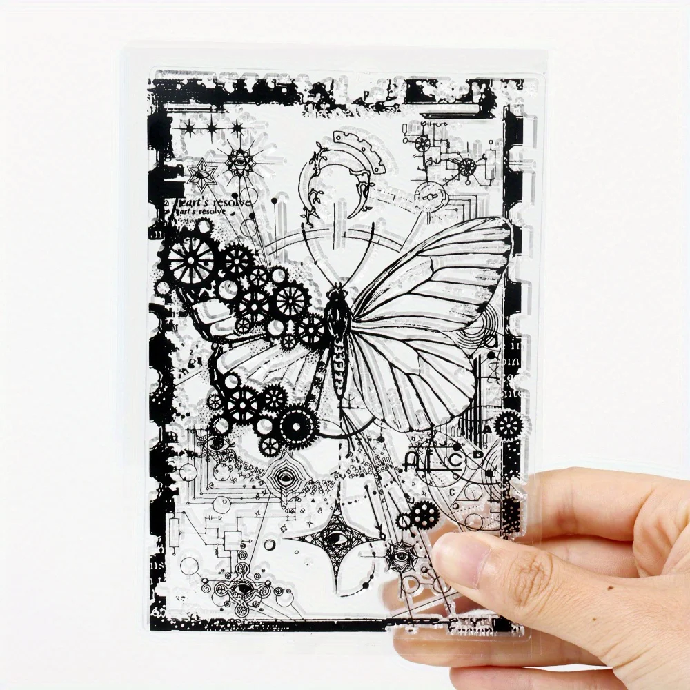 Butterfly Themed Silicone Clear Stamps Set Diy Scrapbooking Photo Album Cards Making Material Journal Mechanical Animal Stamp
Butterfly Themed Silicone Clear Stamps Set Diy Scrapbooking Photo Album Cards Making Material Journal Mechanical Animal Stamp