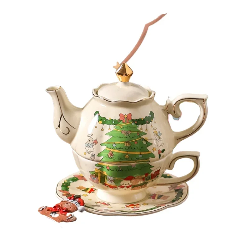 *Christmas Teapot Set Ceramic Girl Girlfriend Gift Coffee Cup Saucer Afternoon Tea Set
*Christmas Teapot Set Ceramic Girl Girlfriend Gift Coffee Cup Saucer Afternoon Tea Set