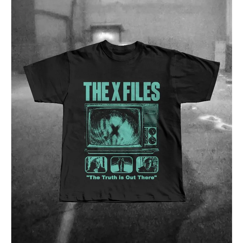 The X-Files 90s Sci-Fi TV Series T-Shirt, Paranormal Conspiracy Retro Tee Summer unisex Loose and Breathable cotton T-shirt
The X-Files 90s Sci-Fi TV Series T-Shirt, Paranormal Conspiracy Retro Tee Summer unisex Loose and Breathable cotton T-shirt