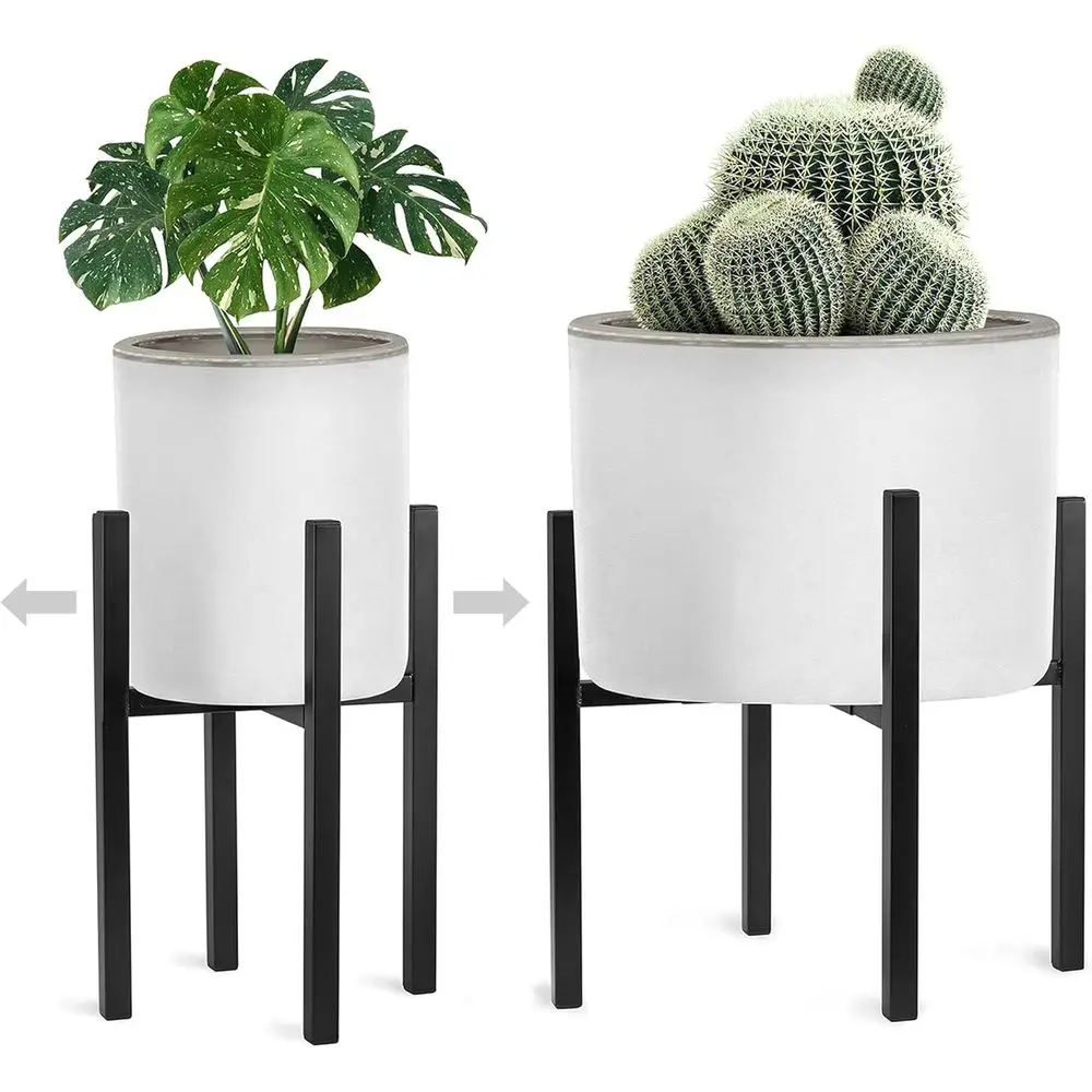 Adjustable Metal Plant Stand, Century-Style, Holds 10-16 Inch Pots, Ideal for Home Décor (Black, 1 Pack)
Adjustable Metal Plant Stand, Century-Style, Holds 10-16 Inch Pots, Ideal for Home Décor (Black, 1 Pack)