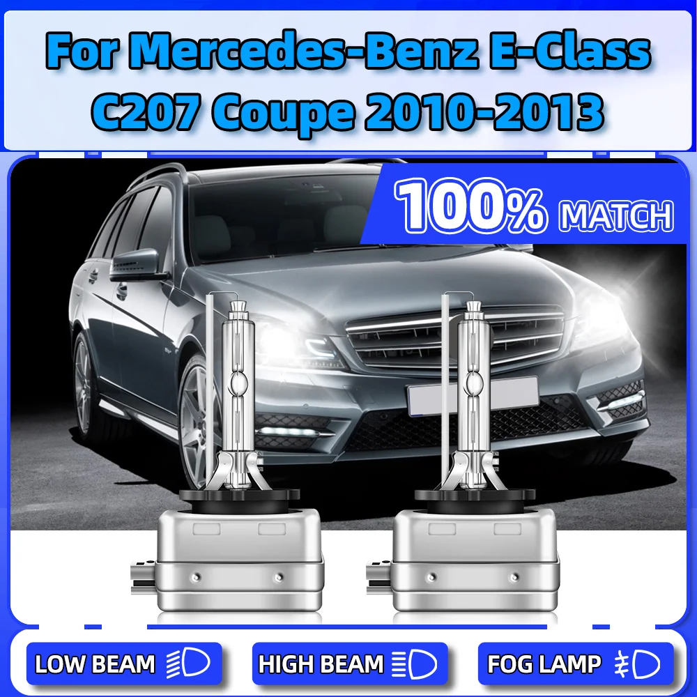 2PCS HID Xenon Headlight Bulbs 20000LM Auto Headlamps 35W Xenon Lamps For Mercedes-Benz E-Class C207 Coupe 2010 2011 2012 2013
2PCS HID Xenon Headlight Bulbs 20000LM Auto Headlamps 35W Xenon Lamps For Mercedes-Benz E-Class C207 Coupe 2010 2011 2012 2013