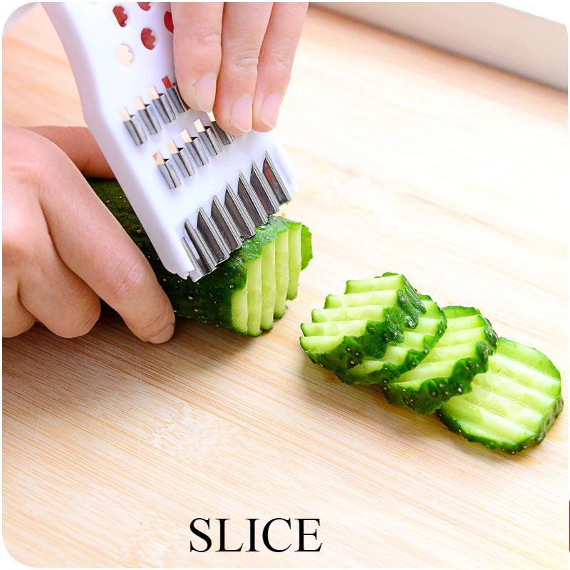 Multifunctional kitchen cutter, loofah cutter, cucumber slicer
Multifunctional kitchen cutter, loofah cutter, cucumber slicer