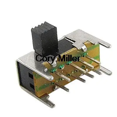 DC 50V 0.5A DP3T 2P3T PCB Mini Horizontal Slide Switch SK23D08 8 Pin
DC 50V 0.5A DP3T 2P3T PCB Mini Horizontal Slide Switch SK23D08 8 Pin