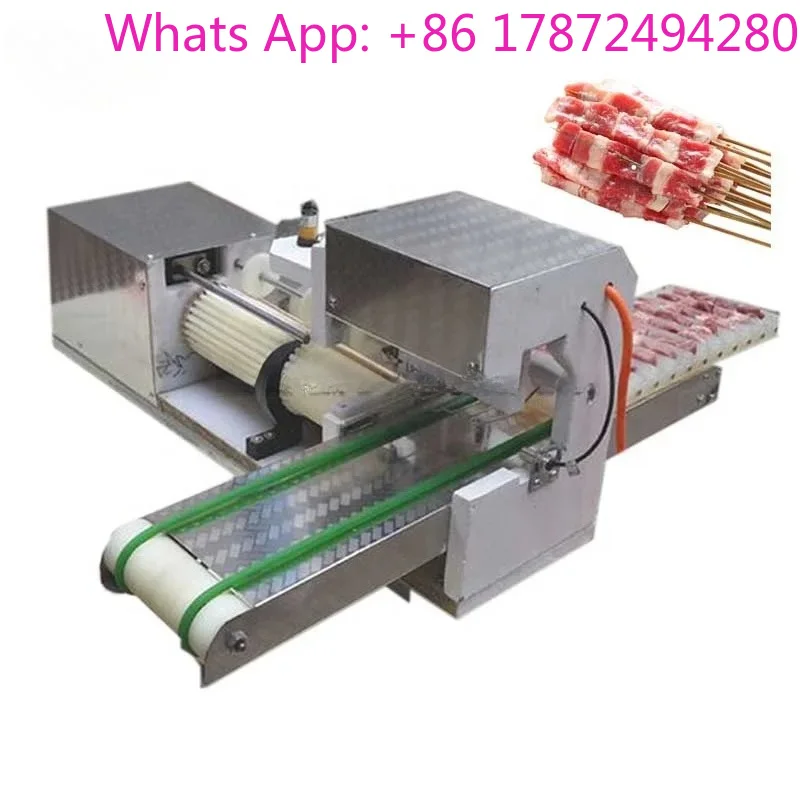 Stainless Steel Automatic Meat Skewer Machine | Kebab Satay Skewer Equipment
Stainless Steel Automatic Meat Skewer Machine | Kebab Satay Skewer Equipment