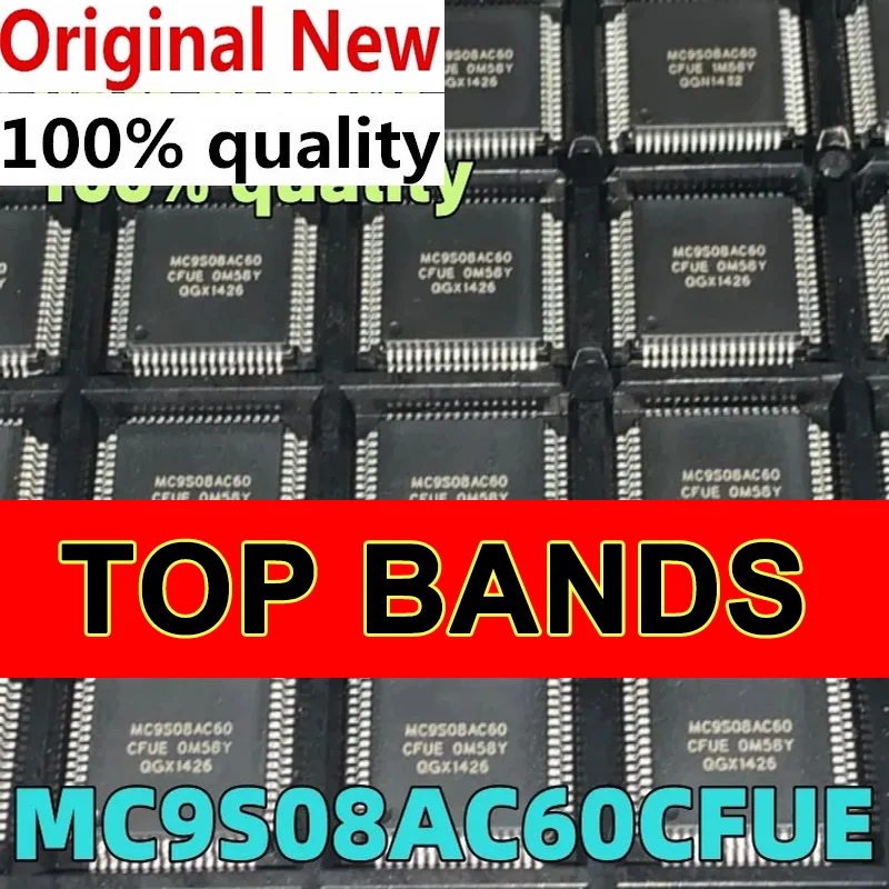 НОВЫЙ (5 шт.) Чипсет 100% MC9S08AC60CFUE MC9S08AC60 QFP64, оригинальный чипсет IC
НОВЫЙ (5 шт.) Чипсет 100% MC9S08AC60CFUE MC9S08AC60 QFP64, оригинальный чипсет IC