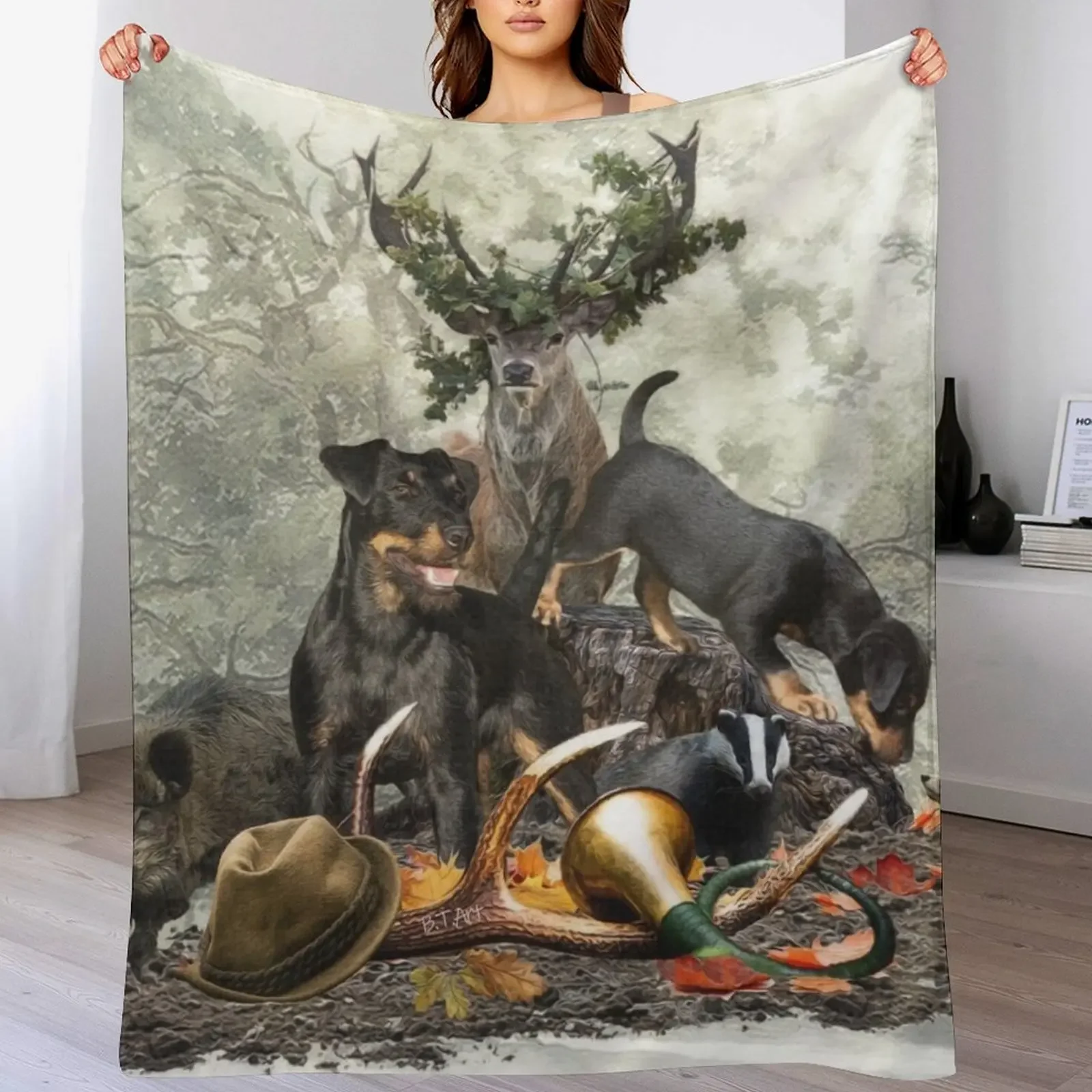 Jagdterriers , Hunting dog Art Throw Blanket wednesday Beach Luxury Luxury St Blankets
Jagdterriers , Hunting dog Art Throw Blanket wednesday Beach Luxury Luxury St Blankets