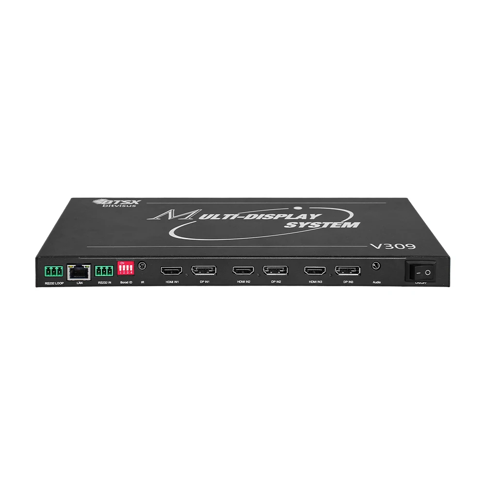 3 HDMI Inputs 10 HDMI Outputs 8K Multi-Screen Expander 4K60 Video Wall Controller FCC RoHs 2X2 2X3 2X4 2X5 Video Wall Processor
3 HDMI Inputs 10 HDMI Outputs 8K Multi-Screen Expander 4K60 Video Wall Controller FCC RoHs 2X2 2X3 2X4 2X5 Video Wall Processor