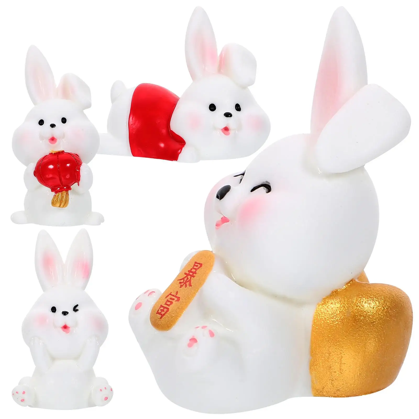 12Pcs Rabbit Figurines Resin Bunny Statues Cute Cartoon Decorative Ornaments for Home Car Garden Desktop Easter Decor Miniature
12Pcs Rabbit Figurines Resin Bunny Statues Cute Cartoon Decorative Ornaments for Home Car Garden Desktop Easter Decor Miniature