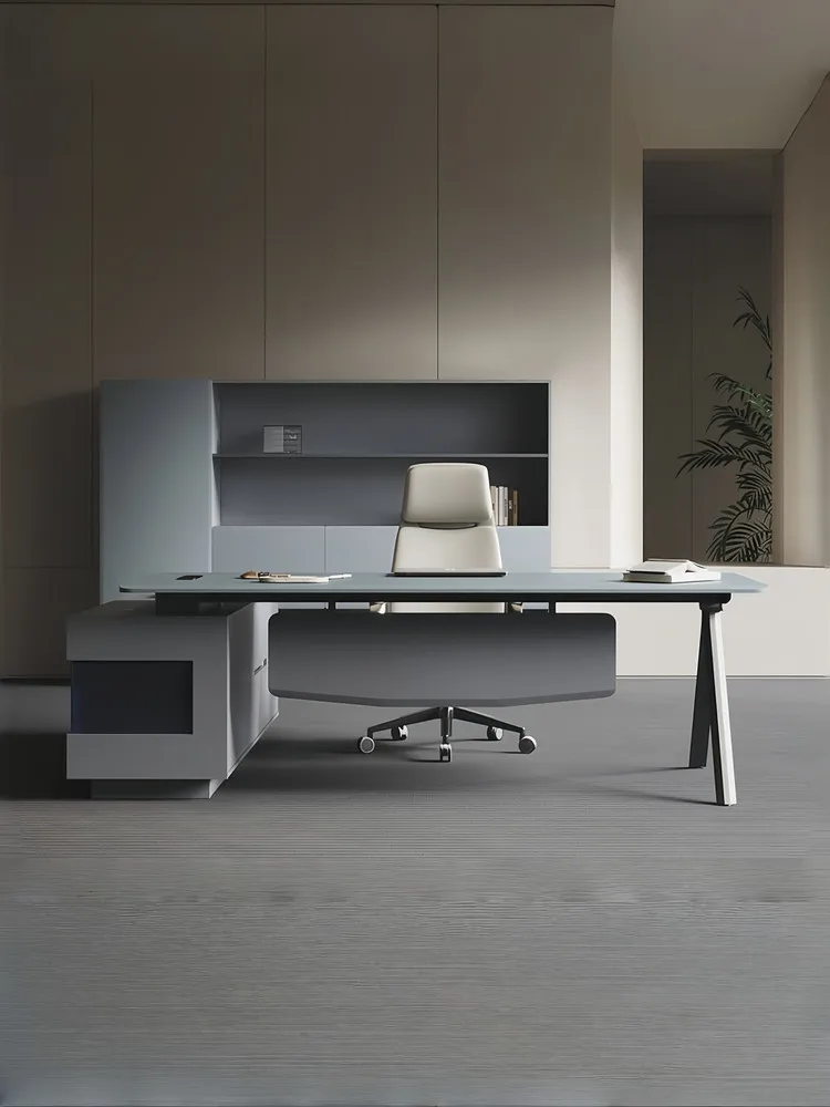 *Designer L-shaped Desk Office Desk Light Luxury Advanced Sense Minimalist Modern Executive Leadership New General Manager Boss
*Designer L-shaped Desk Office Desk Light Luxury Advanced Sense Minimalist Modern Executive Leadership New General Manager Boss