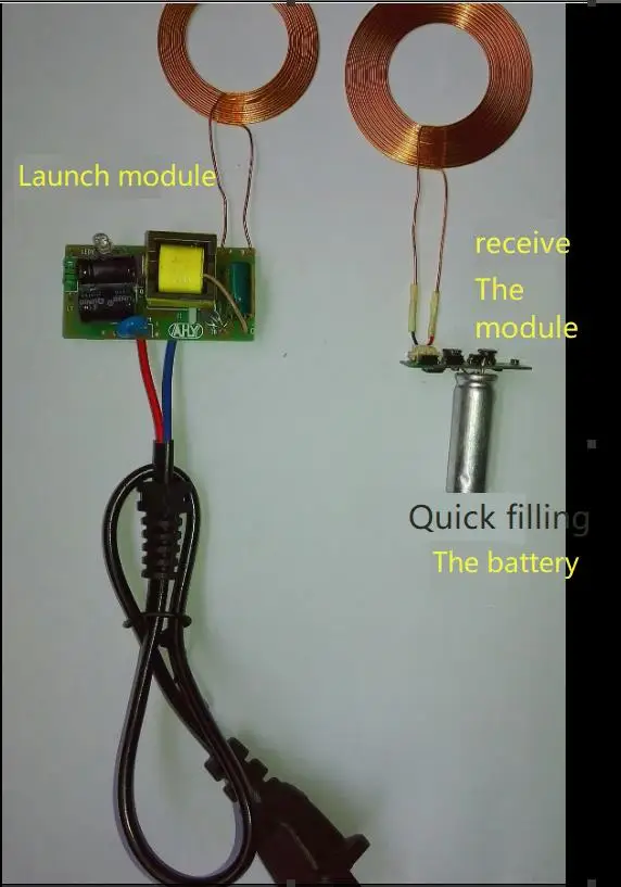 Customized Wireless Fast Charging DEMO All-in-One DIY Kit Transmitter and Receiver Module AC Input DC Output
Customized Wireless Fast Charging DEMO All-in-One DIY Kit Transmitter and Receiver Module AC Input DC Output