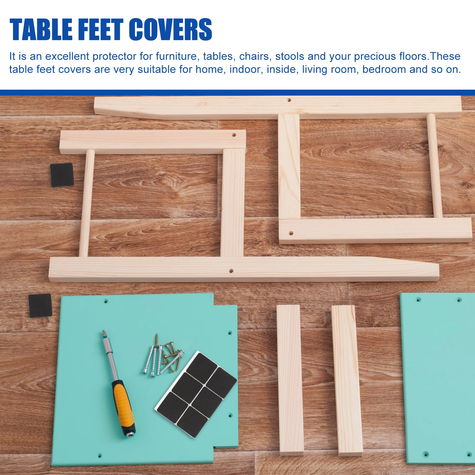 54Pcs Table Feet Covers Non-Slip Eva Furniture Protectors Anti-Scratch Floor Mat for Chairs Tables Hardwood Floors Indoor Home
54Pcs Table Feet Covers Non-Slip Eva Furniture Protectors Anti-Scratch Floor Mat for Chairs Tables Hardwood Floors Indoor Home