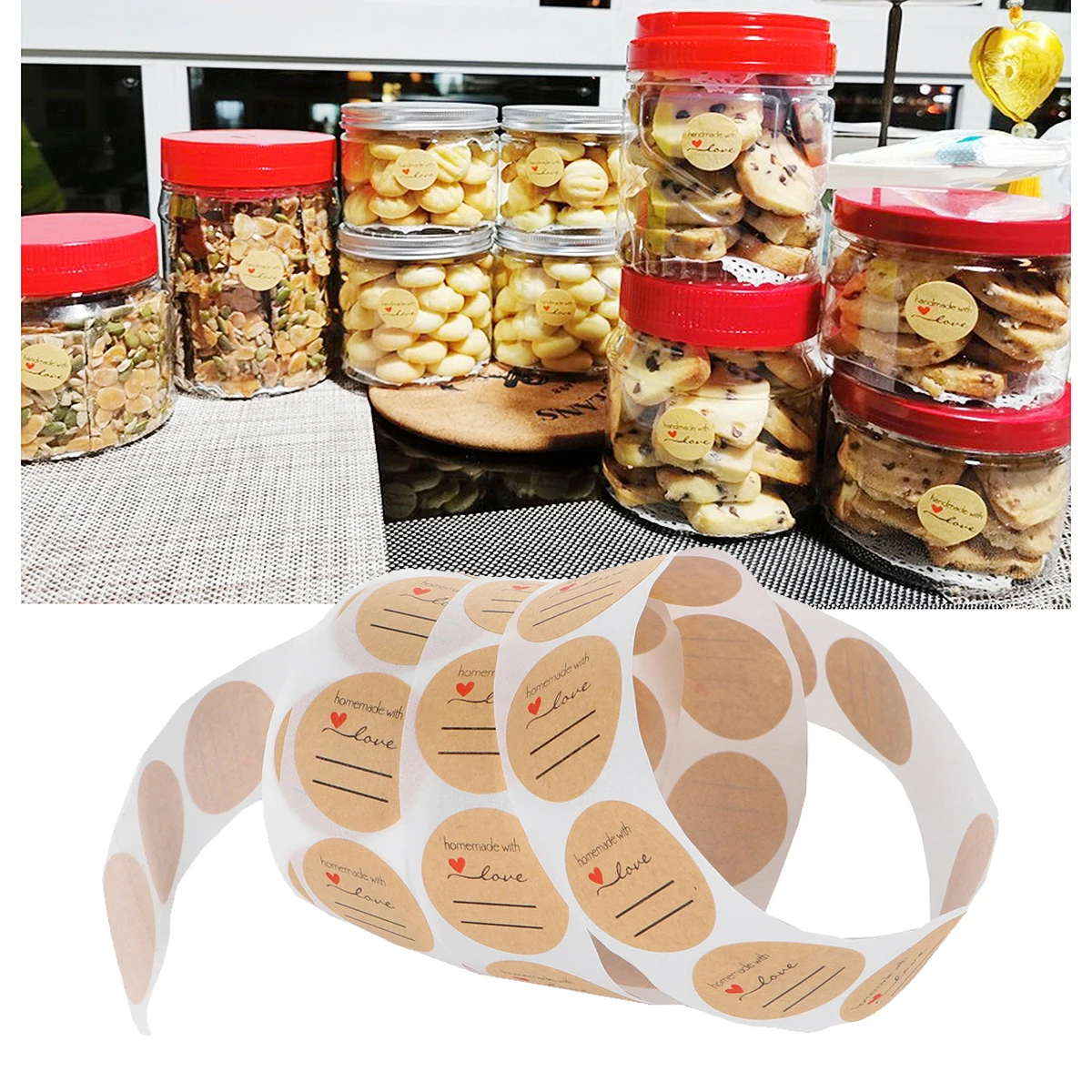 Cowhide Love Stickers Round Labels for Cookie Candy Bags Treat Boxes Sealing Handmade Gifts Eco Adhesive Decorative
Cowhide Love Stickers Round Labels for Cookie Candy Bags Treat Boxes Sealing Handmade Gifts Eco Adhesive Decorative