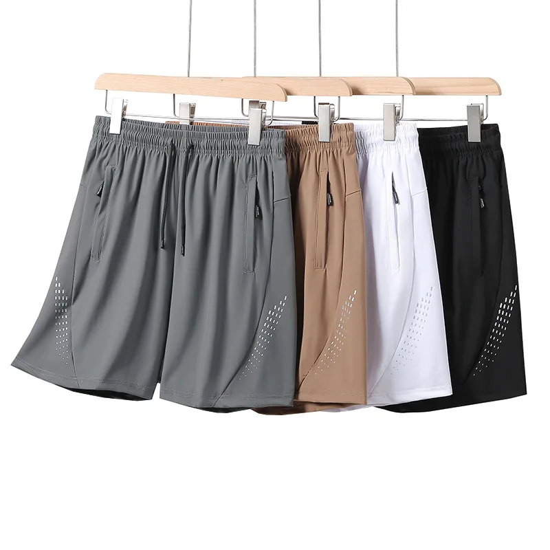 Men's Ice Silk Shorts Summer Loose Plus Size Elastic Straight Leg Quick Dry Casual Sports Running 5 Inch Shorts
Men's Ice Silk Shorts Summer Loose Plus Size Elastic Straight Leg Quick Dry Casual Sports Running 5 Inch Shorts