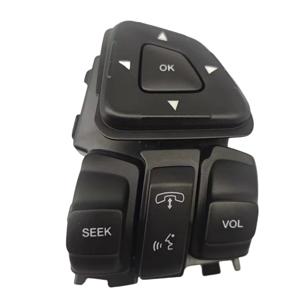 Black Car Steering Wheel Cruise Control Switch for Ford for Edge 1115 BT4T9E740CFW Correct Connector No Splicing
Black Car Steering Wheel Cruise Control Switch for Ford for Edge 1115 BT4T9E740CFW Correct Connector No Splicing