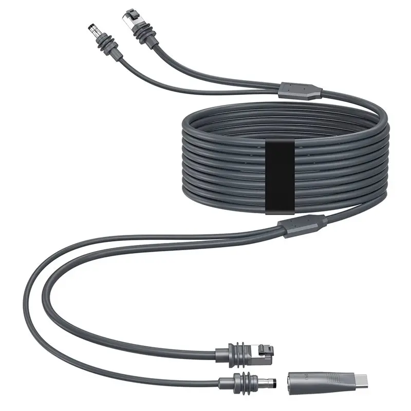 FEDI-2Pcs For Starlink Mini Gigabit Ethernet Cable 2 In 2 Ethernet Cable With USB C Fast Charging 5M DC To USB C Data Cable
FEDI-2Pcs For Starlink Mini Gigabit Ethernet Cable 2 In 2 Ethernet Cable With USB C Fast Charging 5M DC To USB C Data Cable