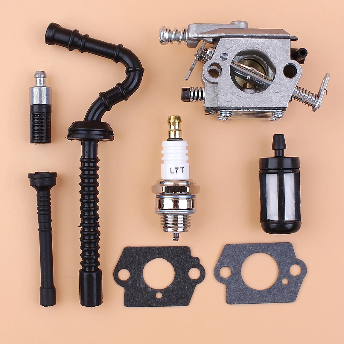 Carburetor Carb Fuel Oil Hose Line Filter Spark Plug For STIHL MS250 MS230 MS210 025 023 021 Chainsaw Parts Walbro Type
Carburetor Carb Fuel Oil Hose Line Filter Spark Plug For STIHL MS250 MS230 MS210 025 023 021 Chainsaw Parts Walbro Type
