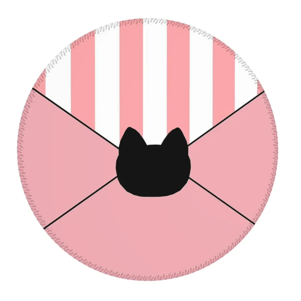 Bee And Puppycat Temp Work Assignment Horizontal Round Mouse Pad Computer Keyboard Mouse Mat Gamer Laptop Desk Mat