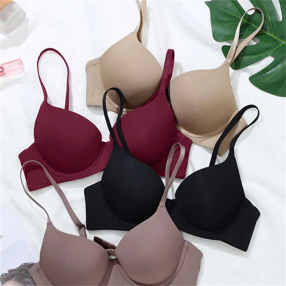 1PC Women Underwear Sexy Deep V Push Up Bras Seamless Comfort Everyday Lingerie Solid Wireless Plus Size B C D E F Cup Brassiere
1PC Women Underwear Sexy Deep V Push Up Bras Seamless Comfort Everyday Lingerie Solid Wireless Plus Size B C D E F Cup Brassiere
