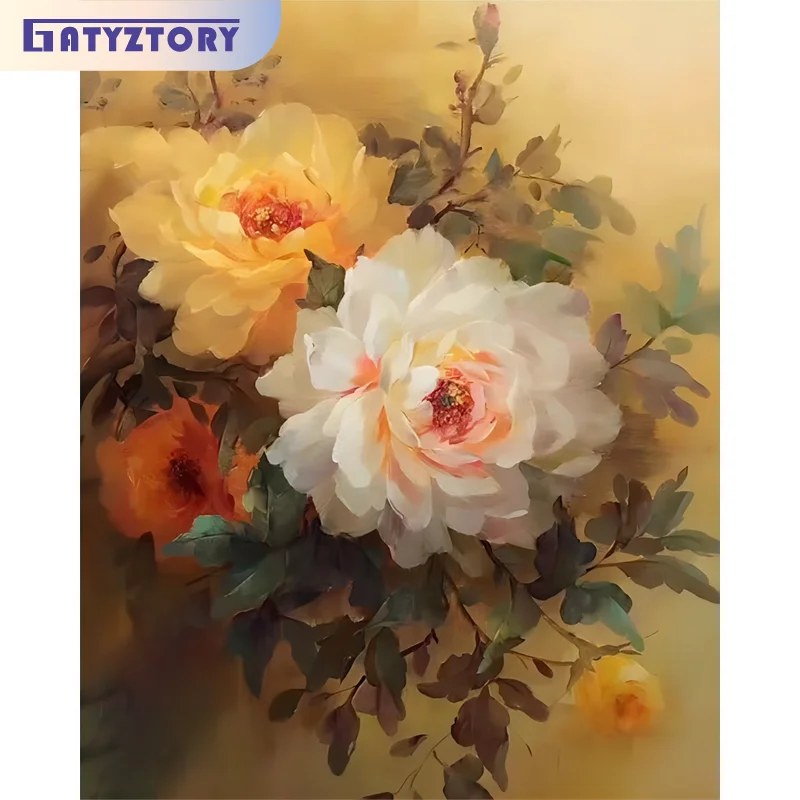 GATYZTORY DIY Painting By Numbers Paint Kit Flowers Drawing By Numbers For Adults Crafts Home Decors For Handpainted Gift Art
GATYZTORY DIY Painting By Numbers Paint Kit Flowers Drawing By Numbers For Adults Crafts Home Decors For Handpainted Gift Art
