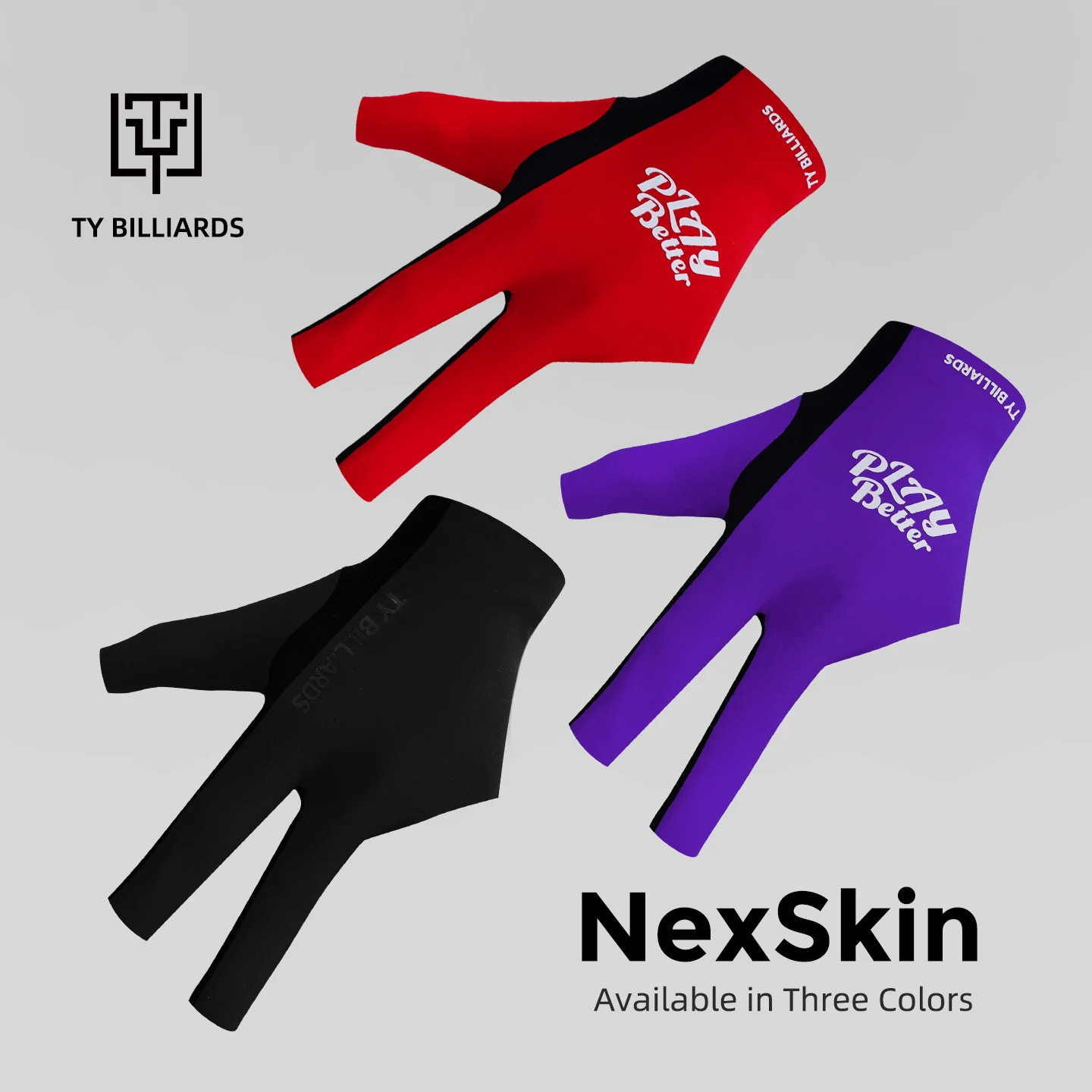TY Nexskin Billiard Glove Open Finger Pool Cue Gloves Breathable Comfortable Non-slip Billiards Accessory Three Colors Optional
TY Nexskin Billiard Glove Open Finger Pool Cue Gloves Breathable Comfortable Non-slip Billiards Accessory Three Colors Optional