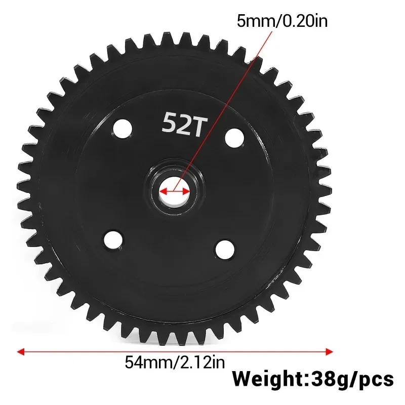 High Carbon Steel 52T 1M Center Differential Gear-#AR310429 for ARRMA 1/8 Kraton Senton Talion Typhon Outcast
High Carbon Steel 52T 1M Center Differential Gear-#AR310429 for ARRMA 1/8 Kraton Senton Talion Typhon Outcast