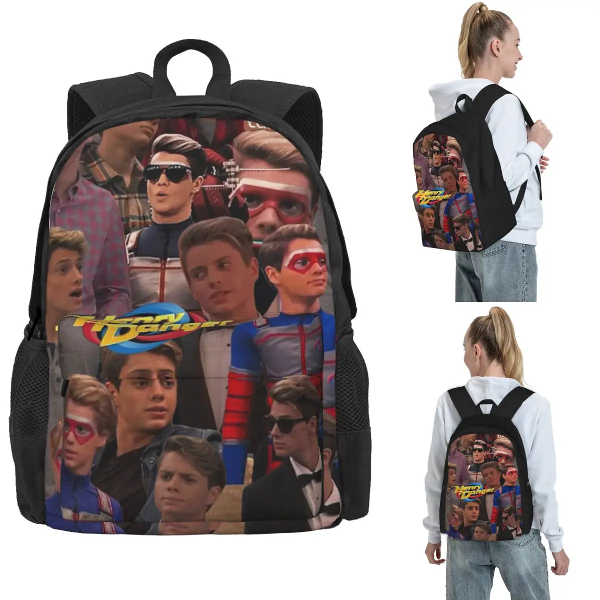 Рюкзаки Генри Небезпека для мальчиков и девочек, сумка для книг, большая вместительная детская школьная сумка, рюкзак для ноутбука, сумка на плечо
Рюкзаки Генри Небезпека для мальчиков и девочек, сумка для книг, большая вместительная детская школьная сумка, рюкзак для ноутбука, сумка на плечо
