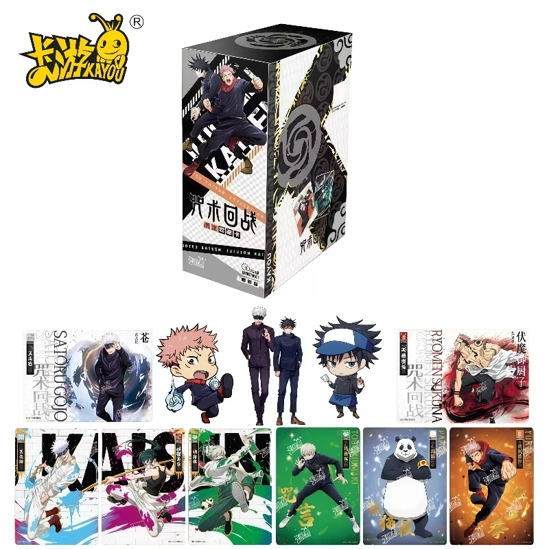 KAYOU Official Genuine Jujutsu Kaisen Series Anime Card Character Periphery Collection Toy Flash Card Gift Original Box
KAYOU Official Genuine Jujutsu Kaisen Series Anime Card Character Periphery Collection Toy Flash Card Gift Original Box