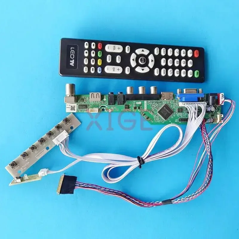 Для HT156WXB-100 HB156WX1-100/200 плата драйвера контроллера 15,6 "TV аналоговый 1366x768 USB + AV + VGA + HDMI ноутбук матрица LVDS 40-контактный комплект
Для HT156WXB-100 HB156WX1-100/200 плата драйвера контроллера 15,6 "TV аналоговый 1366x768 USB + AV + VGA + HDMI ноутбук матрица LVDS 40-контактный комплект