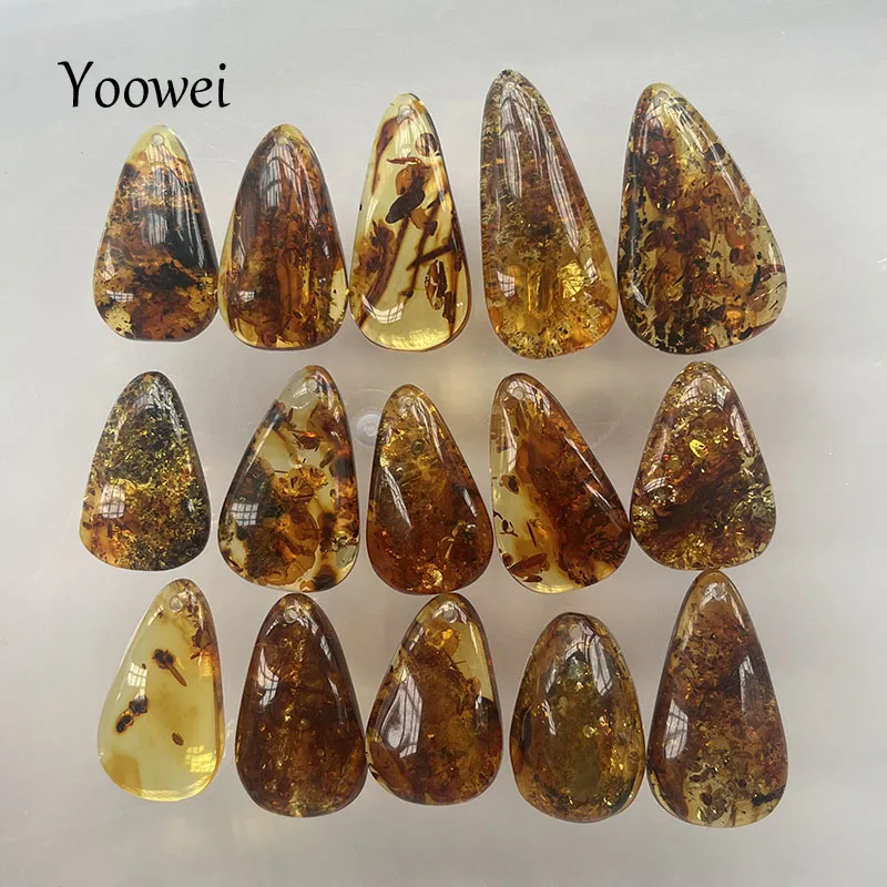 Yoowei Natural Piebald Amber 100% Genuine Unique Pendant Necklace Diy New Oval Water Drop Fashion Jewelry Original Reiki Stone
Yoowei Natural Piebald Amber 100% Genuine Unique Pendant Necklace Diy New Oval Water Drop Fashion Jewelry Original Reiki Stone