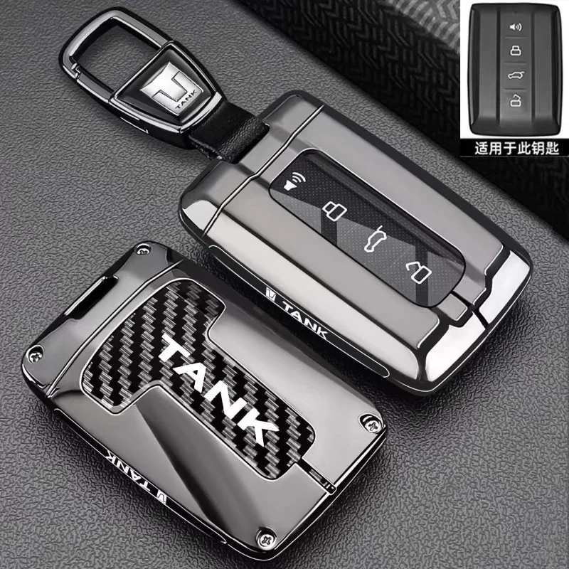 For GWM TANK 300 400 500 Hi4T 700 Hi4Z Car Key Fob Cover Case Zinc Alloy with Keychain Electric Vehicle Key Case Fob Accessories
For GWM TANK 300 400 500 Hi4T 700 Hi4Z Car Key Fob Cover Case Zinc Alloy with Keychain Electric Vehicle Key Case Fob Accessories