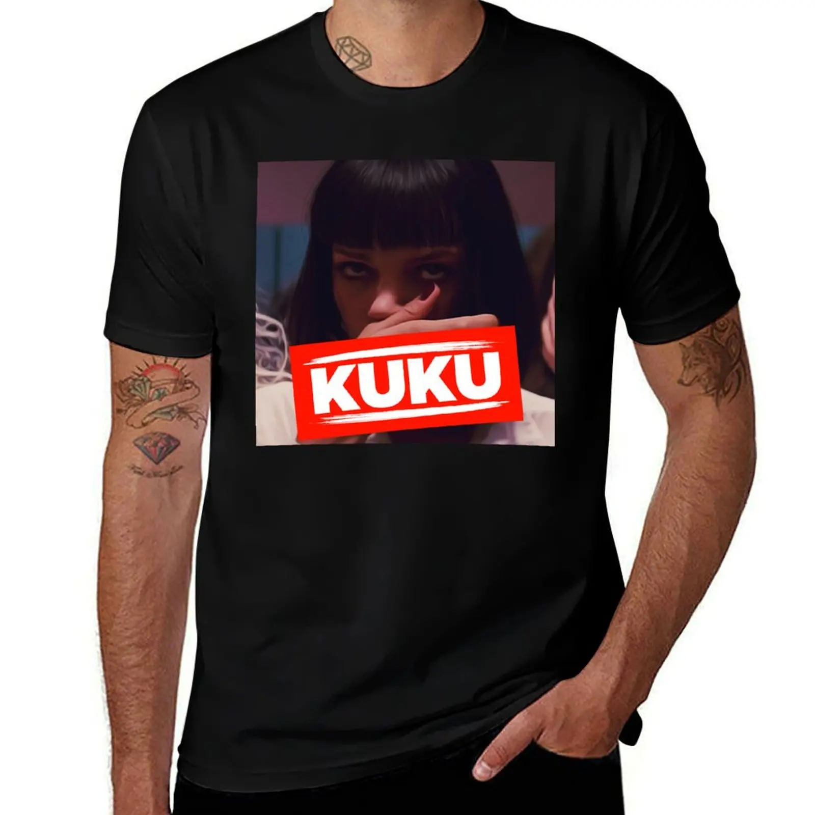 KUKU T-Shirt Basic Simple Casual Short Sleeve Tee
KUKU T-Shirt Basic Simple Casual Short Sleeve Tee