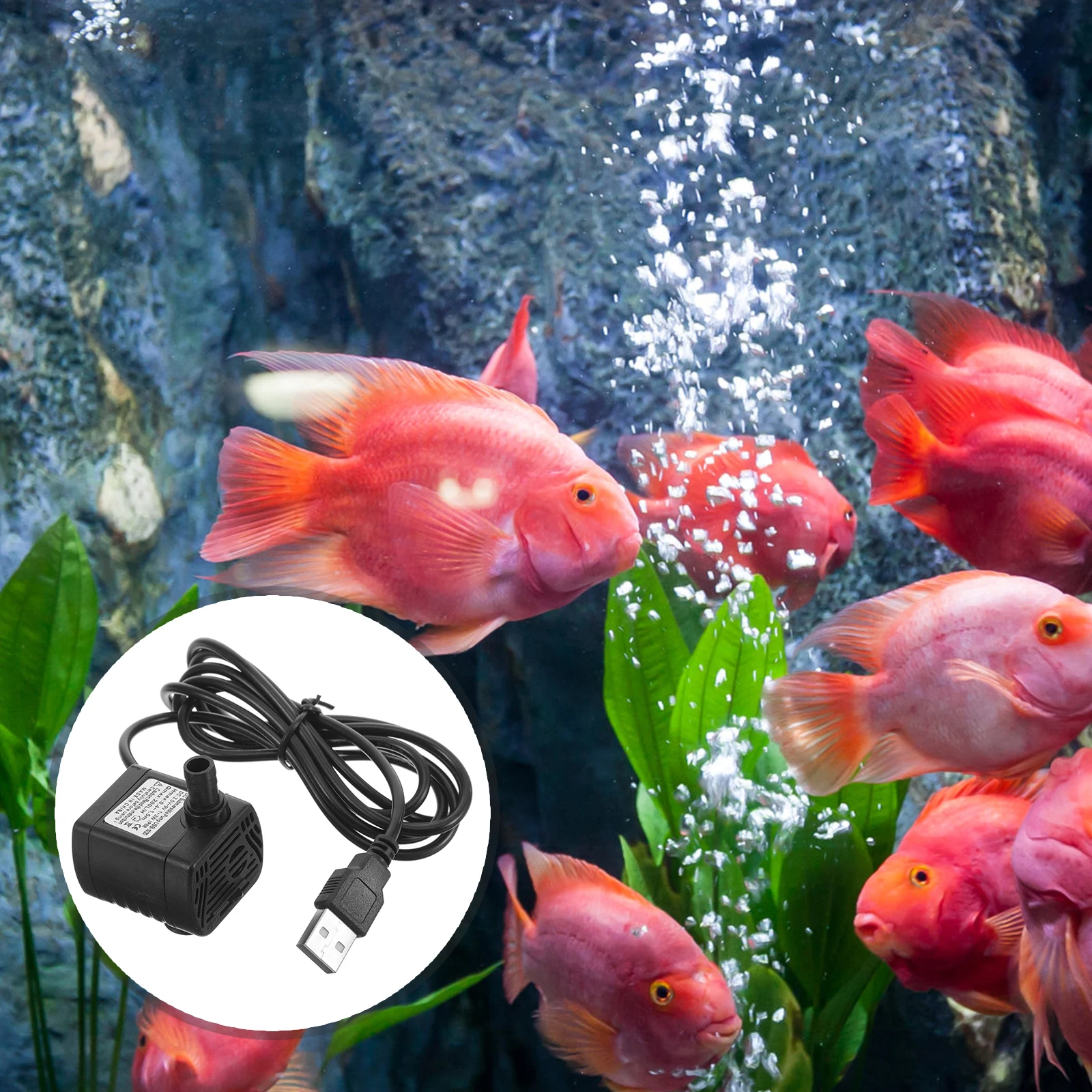 s Mini DC Submersible Pump 5V USB Pond Fountain Hydroponic Cooling Silent Plastic Small Water Pump for Aquarium Fish
s Mini DC Submersible Pump 5V USB Pond Fountain Hydroponic Cooling Silent Plastic Small Water Pump for Aquarium Fish