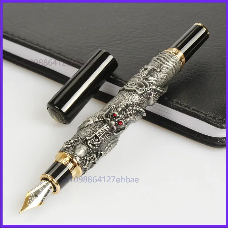 For Jinhao Oriental Dragon Pen Chinese Style Business Office Gift Signature Pen Iridium
For Jinhao Oriental Dragon Pen Chinese Style Business Office Gift Signature Pen Iridium